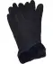 Kunstlederhandschuhe schwarz