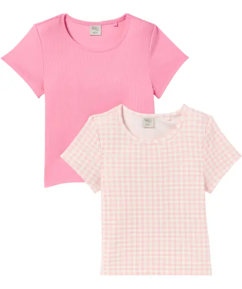 Gerippte T-Shirts