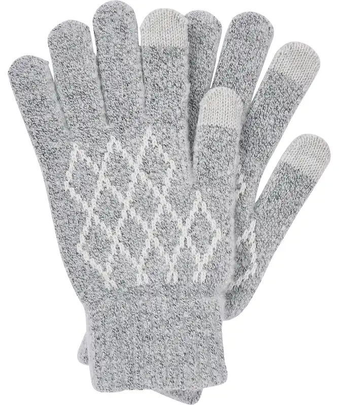 Handschoenen met ruitjes