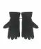 Flísové rukavice černá