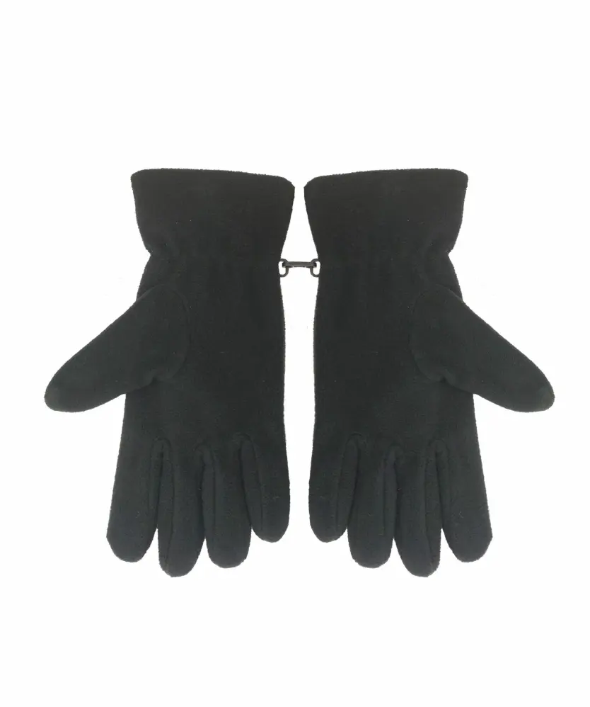 Fleece-Handschuhe fr Damen, schwarz