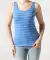 Gestreiftes Tanktop blau/weiß
