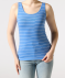 Gestreiftes Tanktop blau/weiß