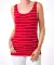 Top w paski czerwony/biały