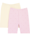 Radlerhosen Herzchen rosa/natur