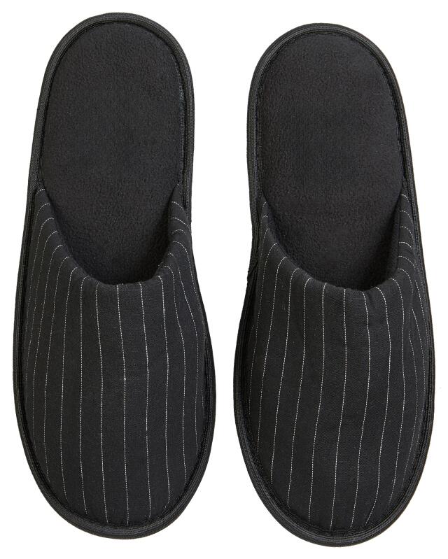 Chaussons homme, noir (KiK Hausschuhe (schwarz)) — KiK, produit allemand authentique au Maroc