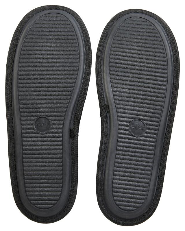 Chaussons homme, noir (KiK Hausschuhe (schwarz)) — KiK, produit allemand authentique au Maroc