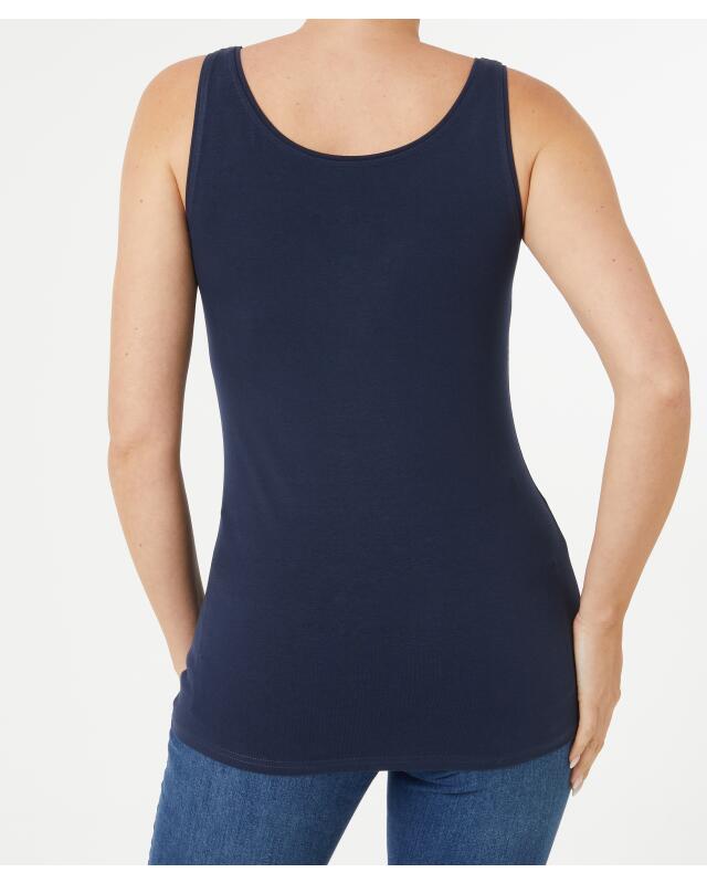 تانك توب أساسي للنساء، كحلي (KiK Basic Tanktop (dunkelblau)) — KiK, منتج ألماني أصلي في المغرب