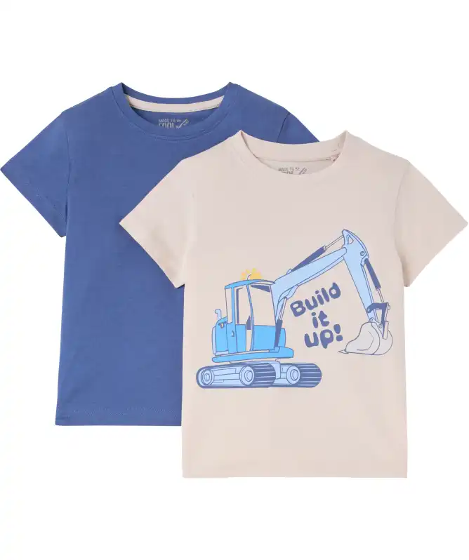 Kinder T-shirt met graver