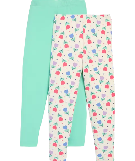 Leggings Blumen