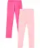 Legginsy Basic pink/różowy