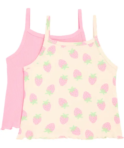 Kinder hemd met aardbeien