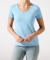 Basic T-shirt lichtblauw