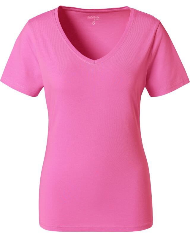 تيشيرت أساسي للنساء، فوشيا (KiK Basic T-Shirt (pink)) — KiK, منتج ألماني أصلي في المغرب