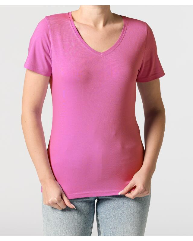تيشيرت أساسي للنساء، فوشيا (KiK Basic T-Shirt (pink)) — KiK, منتج ألماني أصلي في المغرب