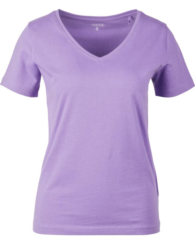Basic T-shirt for women, violet (KiK Basic T-Shirt (violett)) — KiK, authentic German product in Morocco