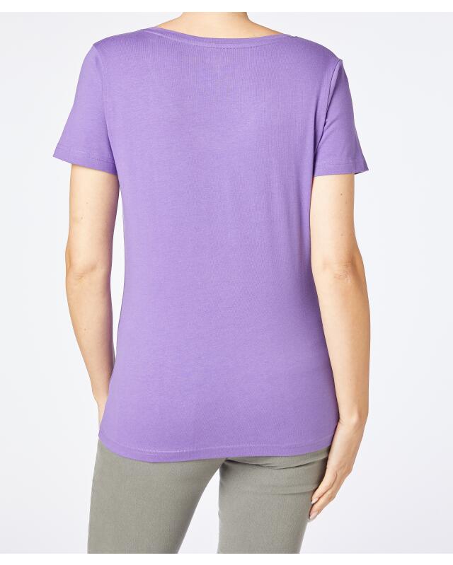 Basic T-shirt for women, violet (KiK Basic T-Shirt (violett)) — KiK, authentic German product in Morocco
