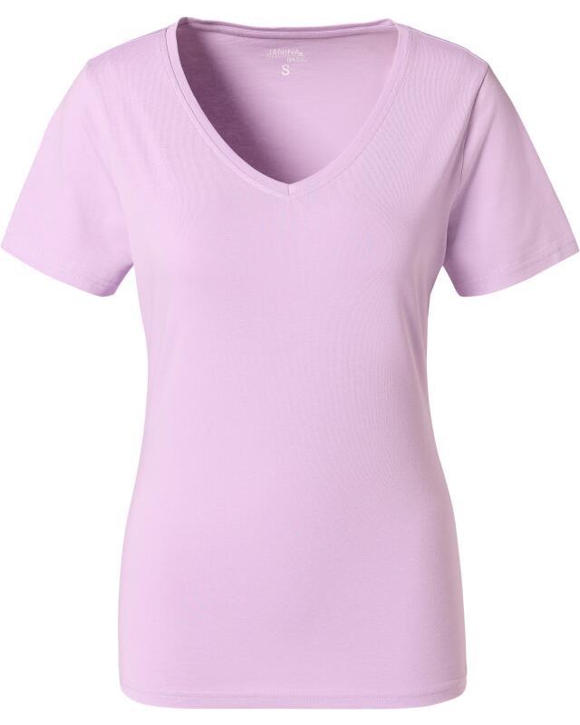 تيشيرت أساسي للنساء، ليلكي (KiK Basic T-Shirt (flieder)) — KiK, منتج ألماني أصلي في المغرب