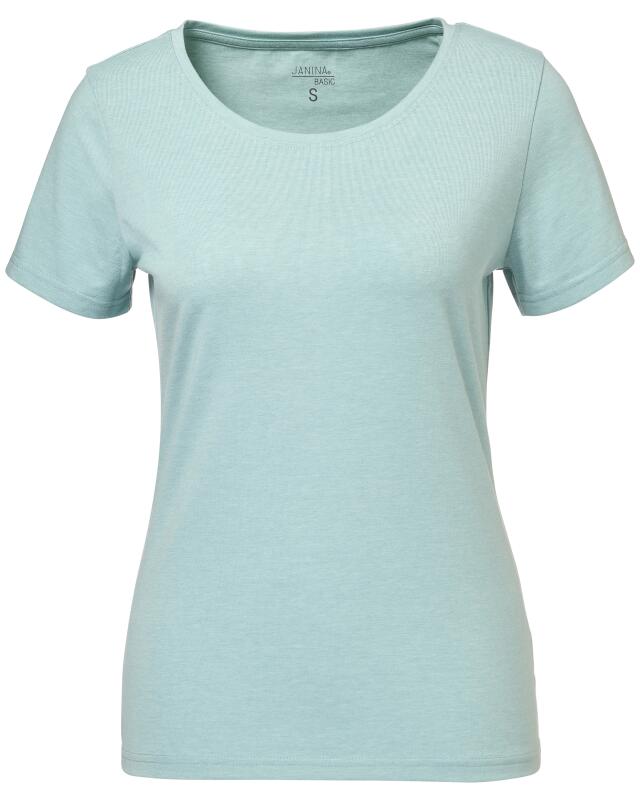 T-shirt femme, vert menthe (KiK T-Shirt (mintgrün)) — KiK, produit allemand authentique au Maroc