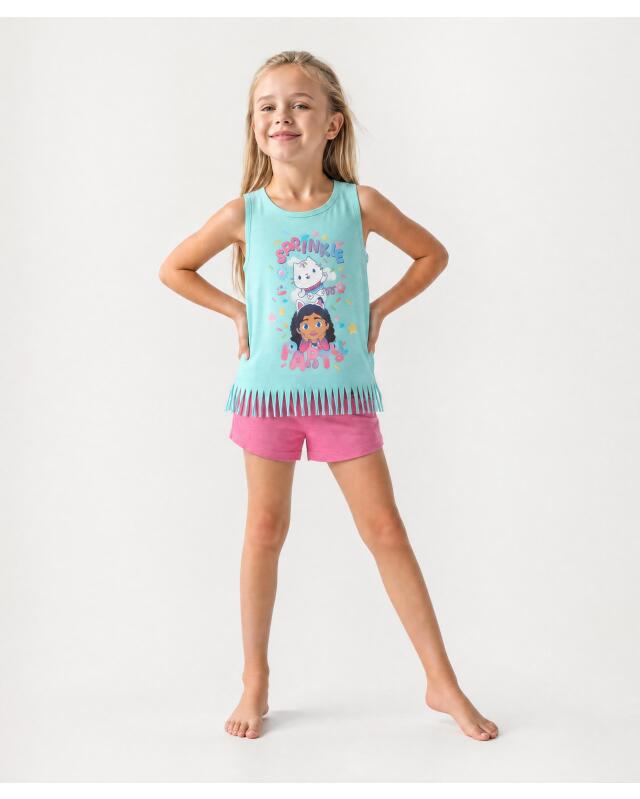 Pyjama fille, rose vif (KiK Schlafanzug (pink)) — KiK, produit allemand authentique au Maroc
