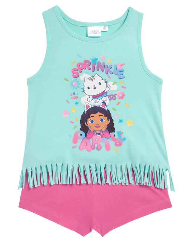 Pyjama fille, rose vif (KiK Schlafanzug (pink)) — KiK, produit allemand authentique au Maroc