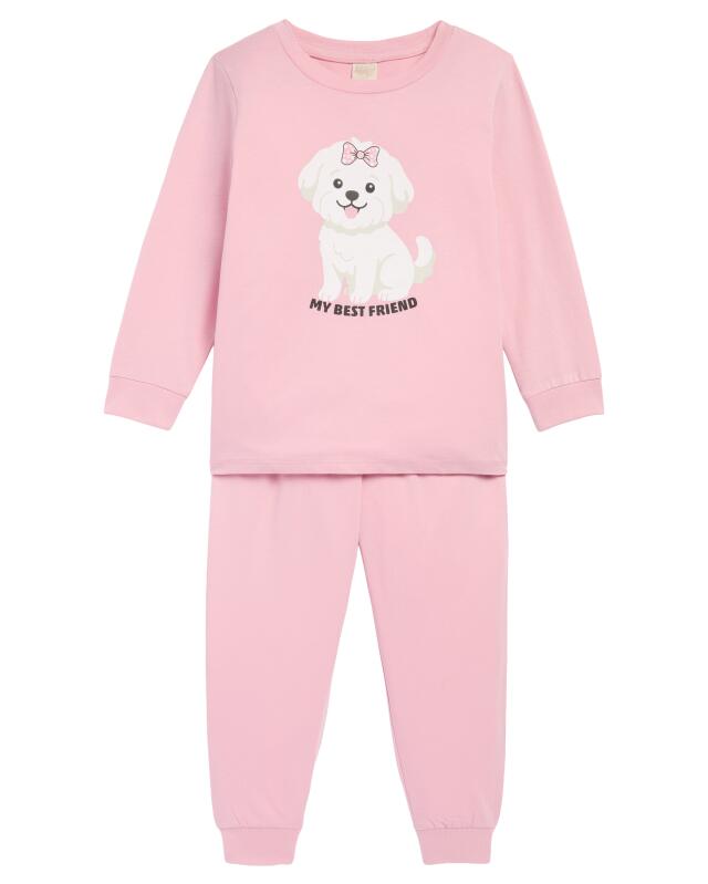Pyjama mignon fille, rose (KiK Süßer Pyjama (rosa)) — KiK, produit allemand authentique au Maroc