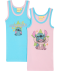 Podkoszulki Stitch nenowy niebieski