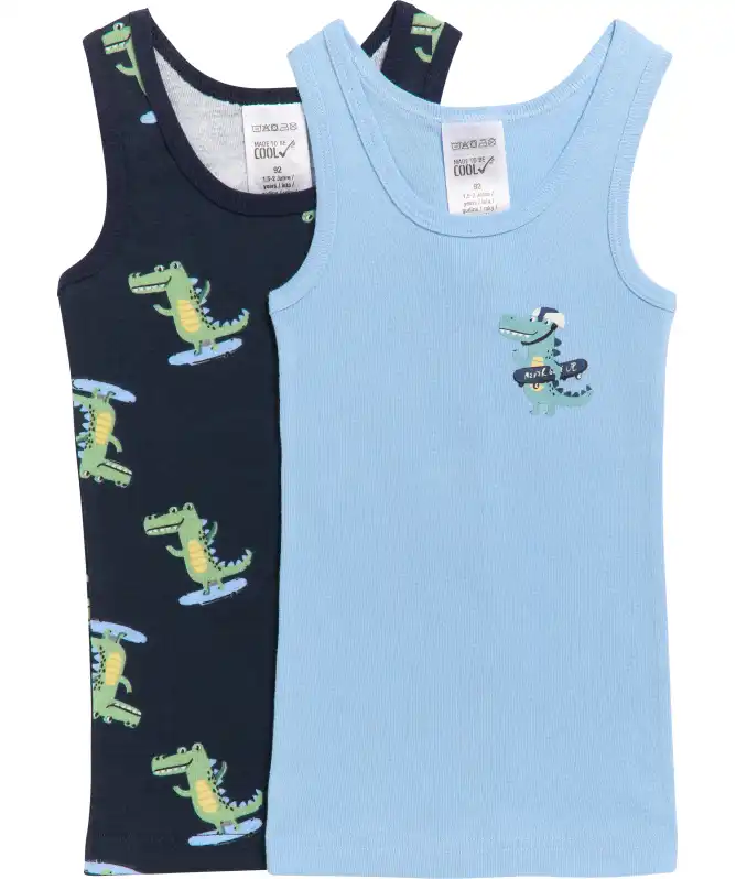 Unterhemden mit Rundhals