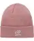 Muts met borduursel roze