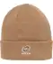 Beanie mit Stickerei hellbraun