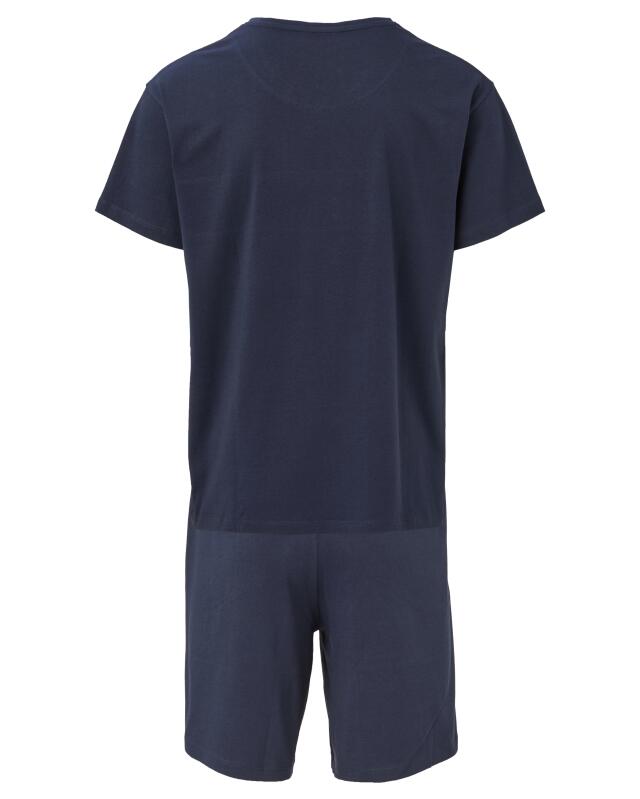 بيجامة قصيرة للرجال، كحلي (KiK Kurzer Pyjama (dunkelblau)) — KiK, منتج ألماني أصلي في المغرب