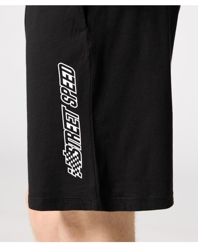 Short pyjamas for men, grey marl (KiK Kurzer Pyjama (grau melange)) — KiK, authentic German product in Morocco