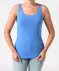 Basic Tanktop blau
