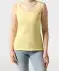 Basic Tanktop hellgelb