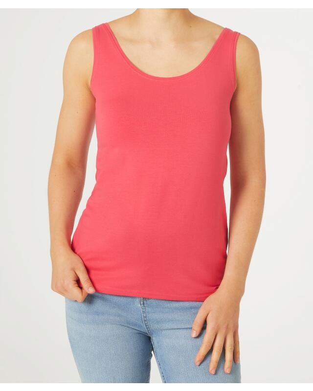 تانك توب أساسي للنساء، فوشيا (KiK Basic Tanktop (pink)) — KiK, منتج ألماني أصلي في المغرب