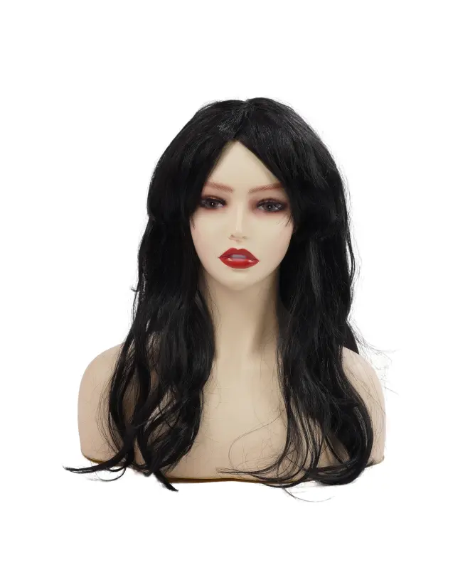 WIG ME UP Perücke „Latina Lockenpracht“ – Schwarze Lockenperücke Für Karneval & Kostümparty, Kopfumfang Bis 62 Cm