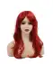 Peruka karnawałowa czerwony