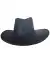 Kapelusz kowbojski czarny