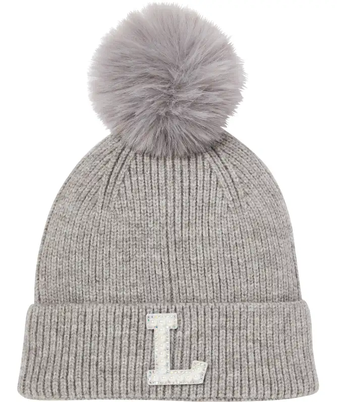 Muts met kralen en stras