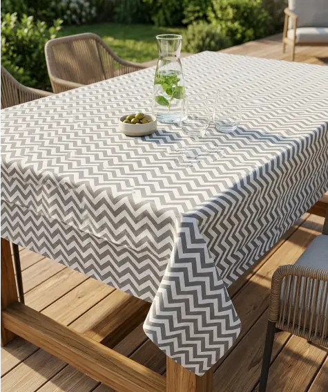 Abwischbare Outdoor-Tischdecke