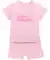 Kurzer Pyjama hellrosa