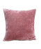Kissen mit Popcorn-Struktur altrosa