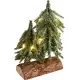 LED-Tannen auf Stamm Weihnachten