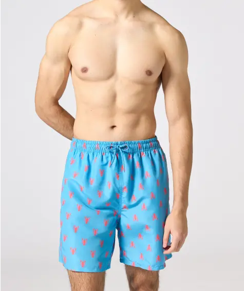 Komplett bedruckte Badeshorts