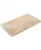 Badematte mit geprägtem Muster Beige