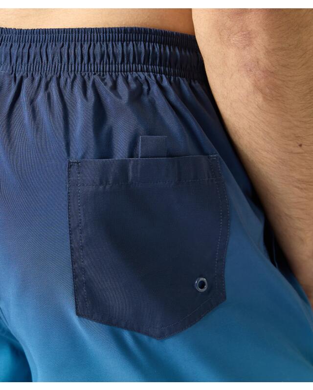 Short de bain dégradé homme, bleu marine (KiK Badeshorts mit Farbverlauf (dunkelblau)) — KiK, produit allemand authentique au Maroc