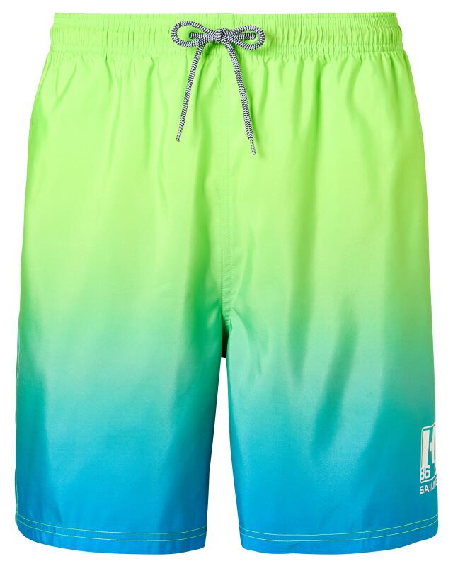 Short de bain dégradé homme, vert fluo (KiK Badeshorts mit Farbverlauf (neon grün)) — KiK, produit allemand authentique au Maroc