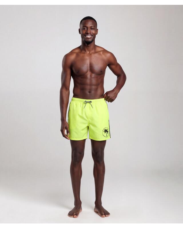 Neon swim shorts for men, neon yellow (KiK Badeshorts Neon (neon gelb)) — KiK, authentic German product in Morocco