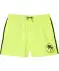 Zwemshort neonkleur neon geel