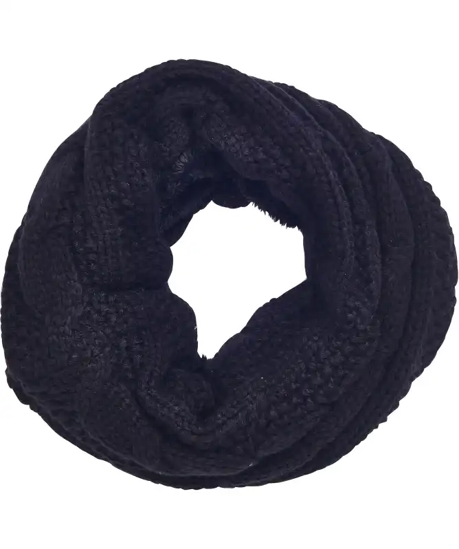 Komin ze sztucznym futerkiem